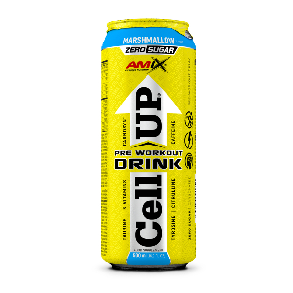 CellUP PreWorkout Drink 500ml Marshmallow