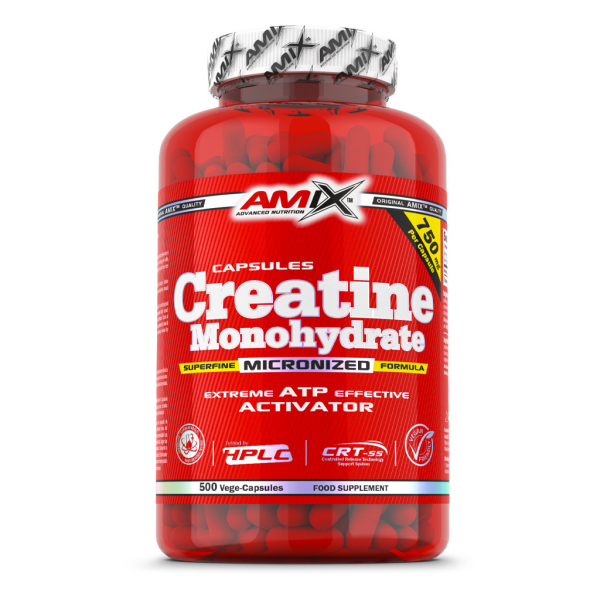 Creatine monohydrate 750mg 500cps