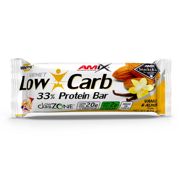 Low-Carb 33% Protein Bar Vanilla 60g